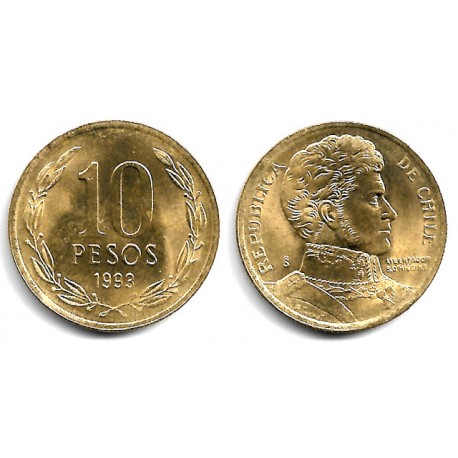 (228.2) Chile. 1999. 10 Pesos (SC)