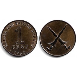 (1) Malaya & Borneo. 1962. 1 Cent (MBC+)