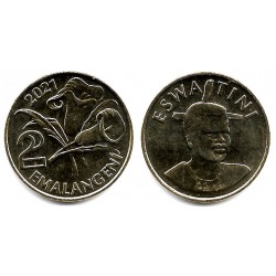 Esuatini. 2021. 2 Emalangeni (SC)
