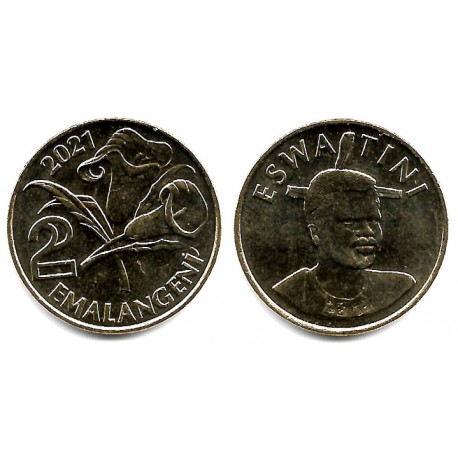 Esuatini. 2021. 2 Emalangeni (SC)