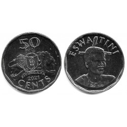 Esuatini. 2021. 50 Cents (SC)