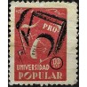 Viñeta. Universidad Popular. 10 Céntimos (Nuevo, con señal de fijasellos)