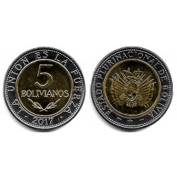 Bolivia. 2017. 5 Bolivianos (SC)