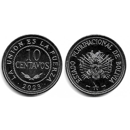 Bolivia. 2023. 10 Centavos (SC)