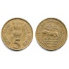 (381) India. 2010. 5 Rupees (MBC)
