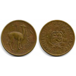 (248) Perú. 1974. 1 Sol de Oro (BC+/MBC-)