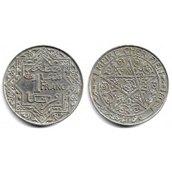 (Y36.1) Marruecos. 1921. 1 Franc (MBC)