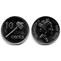 (52a) Islas Fiji. 1990. 10 Cents (SC)