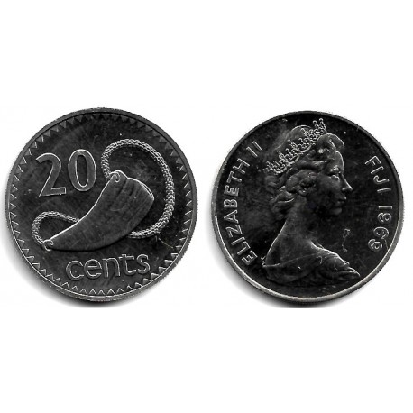 (31) Islas Fiji. 1969. 20 Cents (SC)