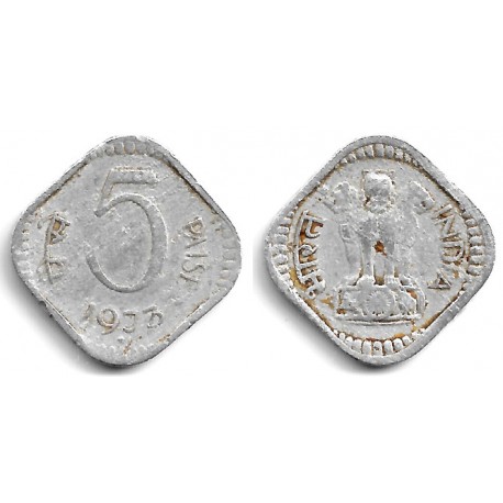 (18.6) India. 1973. 5 Paise (BC)