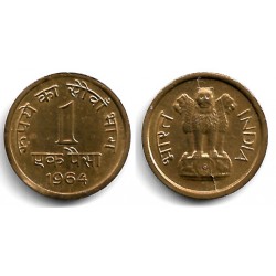 (9) India. 1964. 1 Paise (EBC)