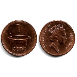 (49a) Islas Fiji. 1990. 1 Cent (MBC)