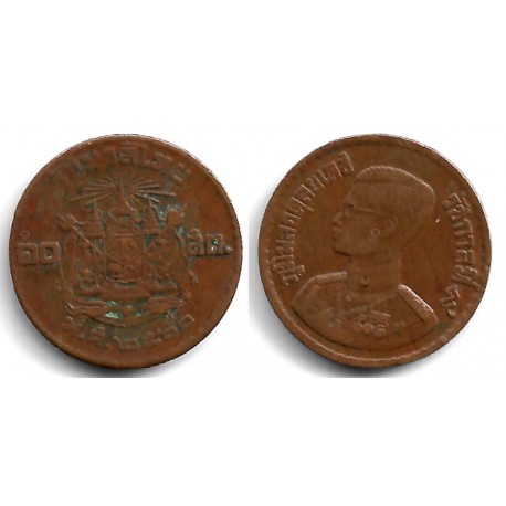 (Y79a) Tailandia. 1957(2500). 10 Satang (BC)