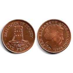 (103) Jersey. 1998. 1 Penny (SC)