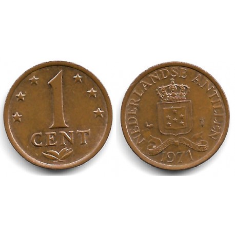 (8) Antillas Neerlandesas. 1971. 1 Cent (MBC)