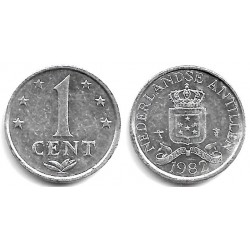 (8a) Antillas Neerlandesas. 1982. 1 Cent (EBC)
