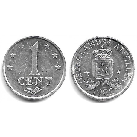(8a) Antillas Neerlandesas. 1982. 1 Cent (EBC)