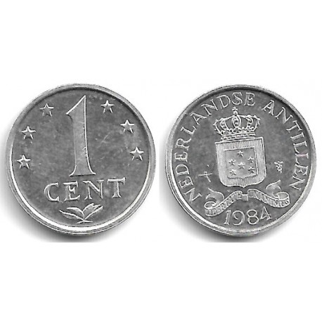 (8a) Antillas Neerlandesas. 1984. 1 Cent (EBC)