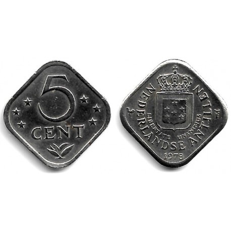 (13) Antillas Neerlandesas. 1978. 5 Cents (EBC+)