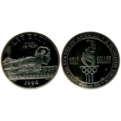 (267) Estados Unidos de América. 1996(S). Half Dollar (Proof)