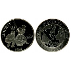 (262) Estados Unidos de América. 1995(S). Half Dollar (Proof)