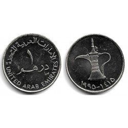 (6.2) Emiratos Árabes Unidos. 1995. 1 Dirham (SC)