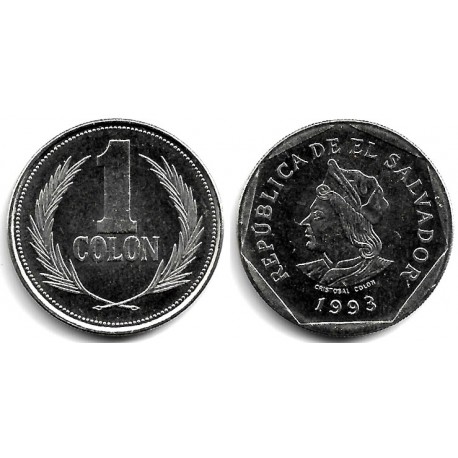 (156b) El Salvador. 1993. 1 Colon (SC)