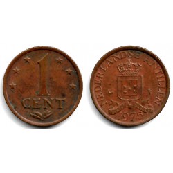 (8) Antillas Neerlandesas. 1975. 1 Cent (MBC)