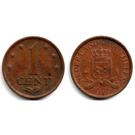(8) Antillas Neerlandesas. 1975. 1 Cent (MBC)