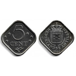 (33) Antillas Neerlandesas. 1984. 5 Cents (SC)
