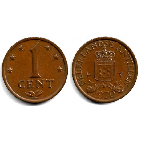 (8) Antillas Neerlandesas. 1970. 1 Cent (MBC)