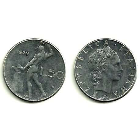 (95.1) Italia. 1979(R). 50 Lira (EBC)