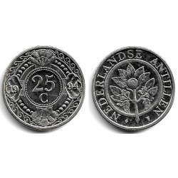 (35) Antillas Neerlandesas. 1994. 25 Cents (SC)