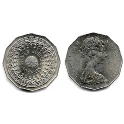 (70) Australia. 1977. 50 Cents (EBC)