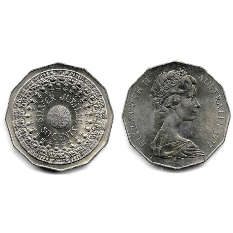 (70) Australia. 1977. 50 Cents (EBC)