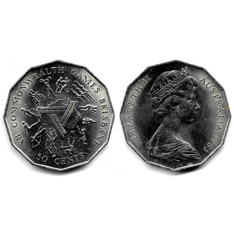 (74) Australia. 1982. 50 Cents (SC)
