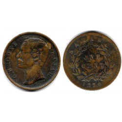(6) Sarawak. 1870. 1 Cent (MBC)