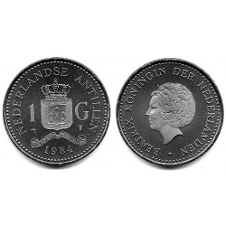 (24) Antillas Neerlandesas. 1984. 1 Gulden (SC)