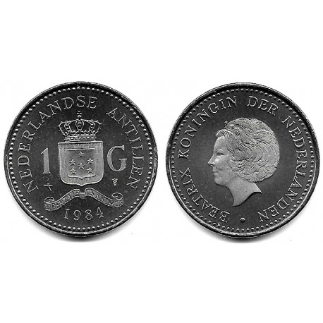 (24) Antillas Neerlandesas. 1984. 1 Gulden (SC)