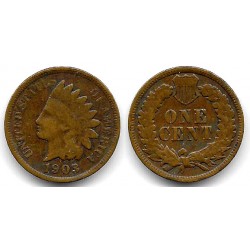 (90a) Estados Unidos de América. 1903. 1 Cent (MBC)