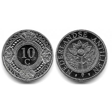 (34) Antillas Neerlandesas. 1997. 10 Cents (SC)