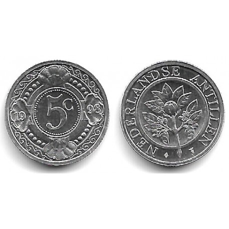 (33) Antillas Neerlandesas. 1998. 5 Cents (SC)