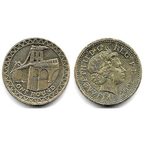 (1051) Gran Bretaña. 2005. 1 Pound (EBC)