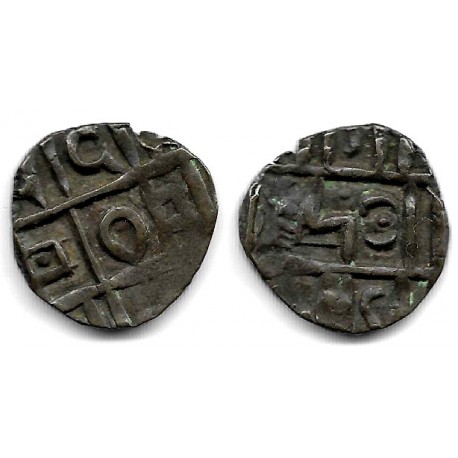 Bhutan. 1835-1910. Half Rupee (MBC)