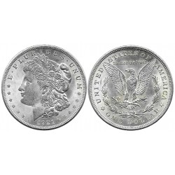 (110) Estados Unidos de América. 1921. 1 Dollar (SC) (Plata)