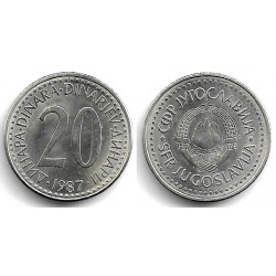 (112) Yugoslavia. 1987. 10 Dinara (EBC+)