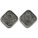 (10) Antillas Neerlandesas. 1975. 5 Cents (EBC)
