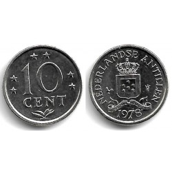 (10) Antillas Neerlandesas. 1978. 10 Cents (EBC)
