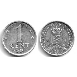 (8a) Antillas Neerlandesas. 1983. 1 Cent (MBC)