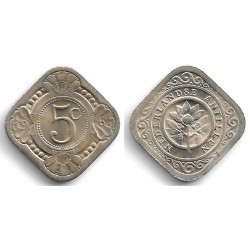 (6) Antillas Neerlandesas. 1967. 5 Cents (EBC)